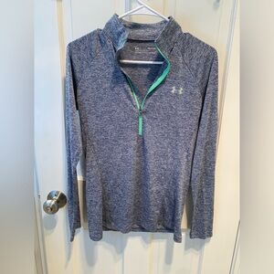 Under Armour Heatgear Quarter Zip Top S